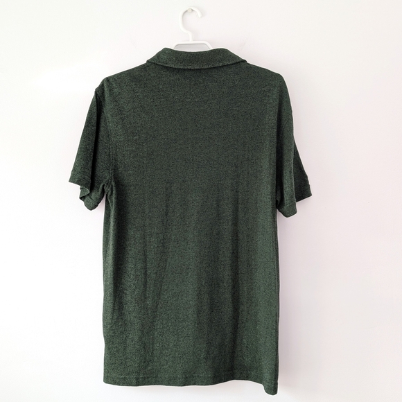 Roots Green Heather Golf Polo In Size M - Picture 7 of 7